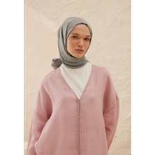 Fresh Scarfs Rami Viskon Şal Açık Gri