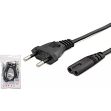 HADRON HDX5566 TEYP POWER KABLO 1.5MT 42PIN 1MM UZUN SOKET AMBALAJLI  SİYAH