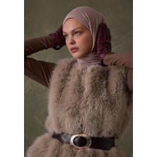Fresh Scarfs Bambu Penye Şal Gülpembe