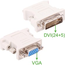 Vcom CA301 DVI 24+5 Erkek To VGA Dişi Dönüştürücü