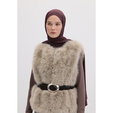 Fresh Scarfs Bambu Penye Şal Erik Çürüğü