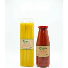 Raya Organik Organik Domates Püresi 685 G - Organik Spagetti 500 G