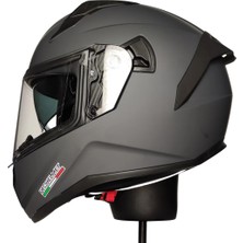 Mts Snake 801 Full Face Dark Grey