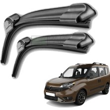 Expar Oto Fiat Doblo Ön Cam Silecek Süpürgesi Takımı 2011 - 2022 Fiat Doblo Geniş Aile Kasa Ön Silecek