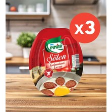 Pınar Şölen Dana Sucuk 180 G x 3 Adet