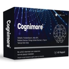 tab ilaç cognimore 60 kapsül sitikolin fosfatidilserin alfa-gpc rhodiola ginkgo biloba l-teanin vitamin b6 b12 folik asit takviye edici gıda