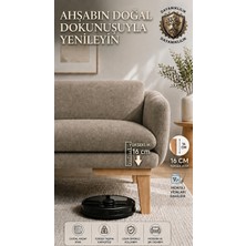 Legora Wood Design 16 cm Küt Ahşap Mobilya Ayağı | Gürgen Koltuk Kanepe Berjer Baza Tv Ünitesi Uyumlu