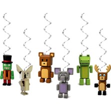 Parti Show Super Bear Adventure 6'lı Asma Tavan Süs