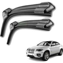 Expar Oto Bmw X6 Ön Cam Silecek Süpürgesi Takımı 2008 - 2012 Bmw X6 E71 Ön Silecek