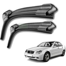 Expar Oto Mercedes Benz C Serisi Ön Cam Silecek Süpürgesi Takımı 2004 - 2007 W203 Kasa Silecek Takımı