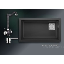 Real Stone Black Pearl Collection Almila & Ares Premium Mutfak Koleksiyonu