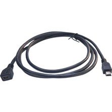 Keepro 5 Pin Mini USB B Dişi Erkek Uzatma Kablosu 1.5m