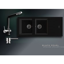Real Stone Black Pearl Collection Esila P021 & Abant Premium Mutfak Koleksiyonu