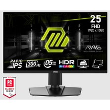 24.5 MSI MAG 255PXF 0.5MS 300HZ GTG FHD FLAT IPS