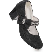 Kiko Kids Cameli Çupra Günlük Kız Çocuk 4 Cm Topuklu Abiye Ayakkabı