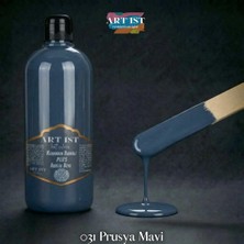 Art Ist Tombul Kendinden Vernikli Plus Vernikli Boya 500ML - 031 Prusya Mavi