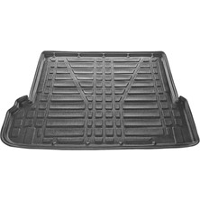 Omad Toyota Land Cruiser Prado (J150) (7 Koltuk) 2010-2023 Arası ile Uyumlu Esnek Bagaj Havuzu Siyah