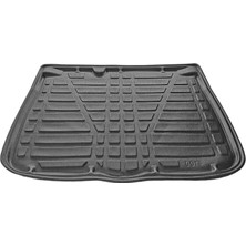 Omad Seat Leon 2 (1p) 2006-2012 Arası ile Uyumlu (Ince Stepne) Esnek Bagaj Havuzu Siyah