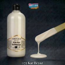 ART IST Geri Dönüşüm Boyaları  500ML -  072 Kar Beyaz
