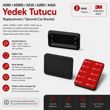 Memania Co 2 Adet 70MAI Pro Plus A500 / A500S / A510 / A200 / A410 Araç Kamerası Için Yedek Tutucu