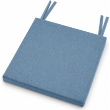 Birlik Sünger 40X40X4 cm Kılıflı ve Bağcıklı Sandalye Minderi Süngeri – 18 Dns (4 Adet)