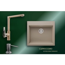 Real Stone Cappuccino Atelier Series Didyma 60 K002 & Vesta Premium Mutfak Koleksiyonu