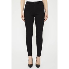 Tommy Hilfiger Kadın / Kız Siyah Tommy Hilfiger Sylvıa Hr Super Skny, 1bz Siyah Kadın Kot Pantolon