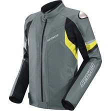 Scoyco JK176 4 Mevsim Mont Gri Sarı