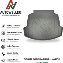 AutoWeller Toyota Corolla 2018 Sonrası Bagaj Havuzu | Sedan