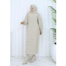 Tatula Oversize Yarasa Kol Triko Elbise