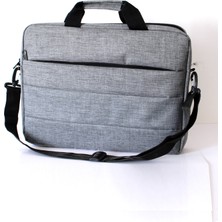 Kurumsal Ambalaj Laptop Çantası, Gri Renk, Kullanışlı, Ergonomik (15,6 Inc)