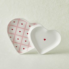 Karaca Heart To Heart Kalp Detaylı Sunumluk 26 cm Beyaz