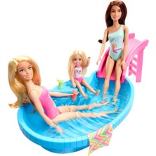 Barbie Bebek ve Havuz Oyun Seti HRJ74