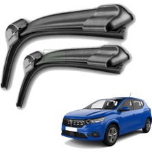 Expar Oto Dacia Sandero Ön Cam Silecek Süpürgesi Takımı 2021 - 2024 Model Sandero Silecek