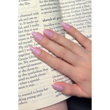 Easy Beauty Kısa Badem 24 Adet Takma Tırnak Seti W1508
