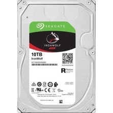 Seagate 10TB Ironwolf ST10000VN000 3.5" 256MB 7200 Rpm Nas Disk Harddisk (Koyuncu Distribitör Ürünü)