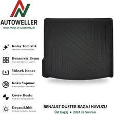 AutoWeller Renault Duster 2024 Sonrası Bagaj Havuzu | Üst Bagaj