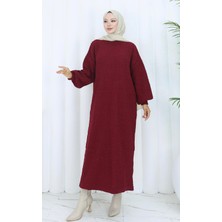 Tatula Oversize Yarasa Kol Triko Elbise