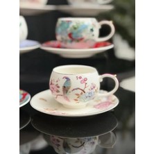 Acar EVN-09057 Katelyn 6 Kişilik Kahve Fincanı Takımı 90 ml