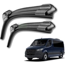 Expar Oto Mercedes Benz Sprinter Ön Cam Silecek Süpürgesi Takımı 2016 - 2022 Sprinter Ön Silecek