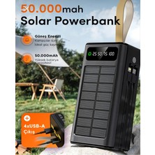 Lkp-47 50000MAH Solar Powerbank | Güneş Enerjili Taşınabilir Şarj Aleti