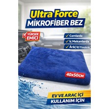 jantistore Ultra Force Mikrofiber Temizlik Bezi 40X50 Yüksek Emici Ev ve Araç Içi