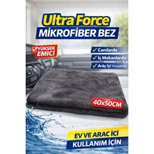 jantistore Ultra Force Mikrofiber Temizlik Bezi 40X50 Yüksek Emici Ev ve Araç Içi