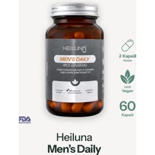 Heiluna Men’s Daily Multivitamin 60 Kapsül – Red Ginseng, Likopen & Saw Palmetto