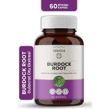 Erbatab Burdock Root Ekstresi 60 Kapsül Vegan İçerik ile Arınmaya Destek