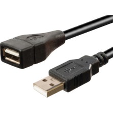 Mob Elektromarket Gabble USB Uzatma Kablosu Erkek Dişi Data Veri Aktarım Klavye Mouse Yazıcı Uzatıcı 5 Metre
