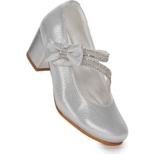 Kiko Kids Aisha Vakko Günlük Kız Çocuk 4 Cm Topuklu Abiye Ayakkabı