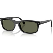 Ray-Ban Rb 2224 90158 60 Unisex Polarize Dikdörtgen Siyah Kemik Güneş Gözlüğü
