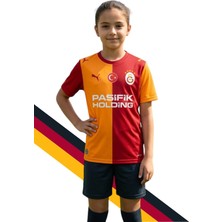 GALATASARAY ORJİNAL LİSANSLI PUMA 2026/2027 İÇ SAHA PARÇALI ÇOCUK  FORMA