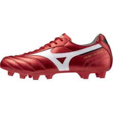 Mizuno Morelia 2 Club Erkek Krampon Kırmızı